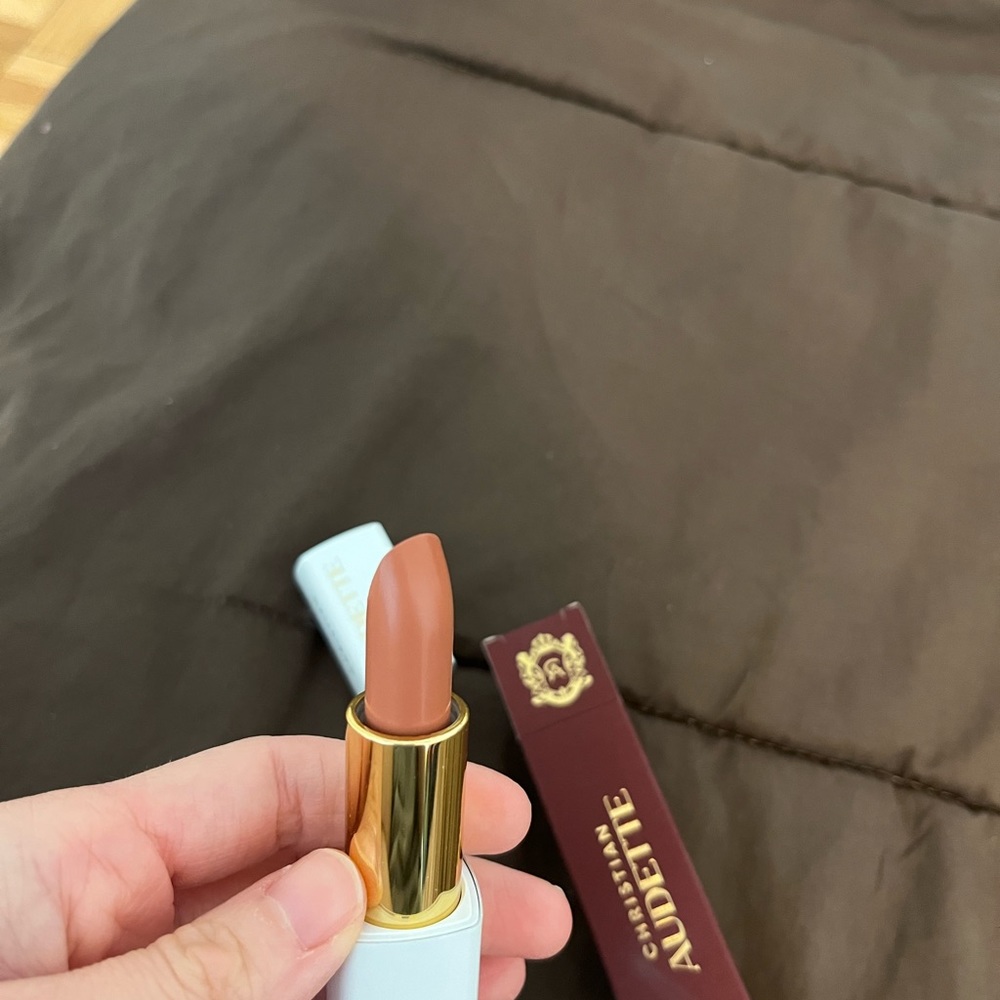 Christian Audette company card, the perfect nude lipstick. Only worn two times.